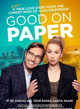 Affiche du film Good On Paper (2021) de Kimmy Gatewood. Voir Good On Paper en streaming / torrent sur meilleurs-films.fr