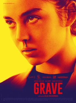 Affiche du film Grave (2017) de Julia Ducournau.