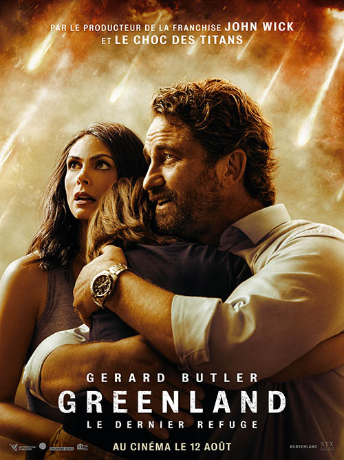 Affiche du film Greenland (2020) de Ric Roman Waugh. Voir Greenland en streaming / torrent sur meilleurs-films.fr