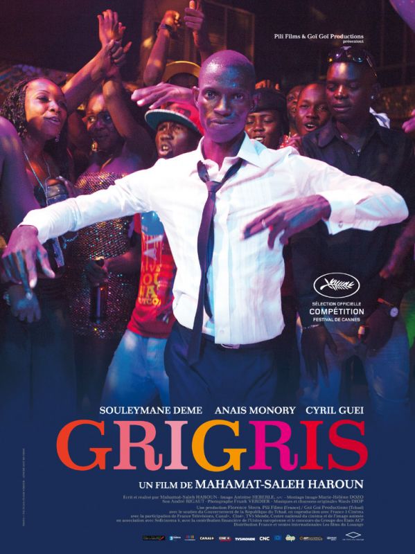 Affiche du film Grigris (2013) de Mahamat-Saleh Haroun Affiche du film Grigris (2013) de Mahamat-Saleh Haroun. Voir Grigris en streaming / torrent sur meilleurs-films.fr