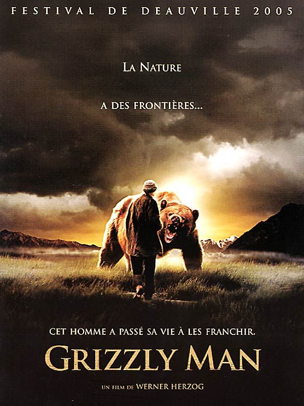 Affiche du film Grizzly Man (2005) de Werner Herzog. Voir Grizzly Man en streaming / torrent sur meilleurs-films.fr