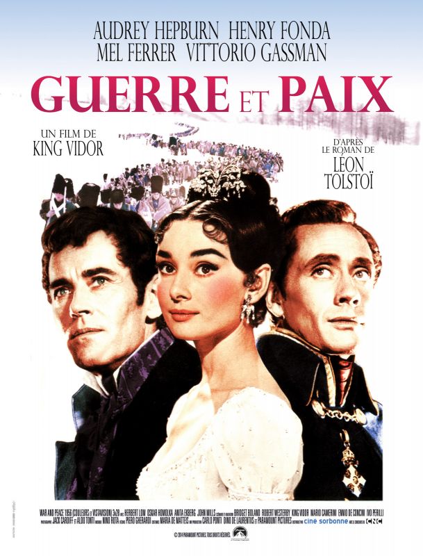 Affiche du film Guerre et paix (1956) de King Vidor Affiche du film Guerre et paix (1956) de King Vidor. Voir Guerre et paix en streaming / torrent sur meilleurs-films.fr