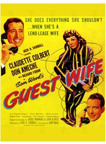 Affiche du film Guest Wife (1945) de Sam Wood Affiche du film Guest Wife (1945) de Sam Wood. Voir Guest Wife en streaming / torrent sur meilleurs-films.fr