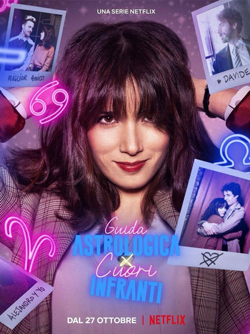 Affiche de la série Guide astrologique des cœurs brisés (2021) de Bindu De Stoppani. Voir Guide astrologique des cœurs brisés en streaming / torrent sur meilleurs-films.fr