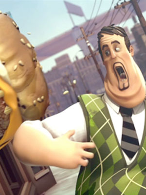 Affiche du court métrage Hambuster () de Dara Cazamea. Voir Hambuster en streaming / torrent sur meilleurs-films.fr