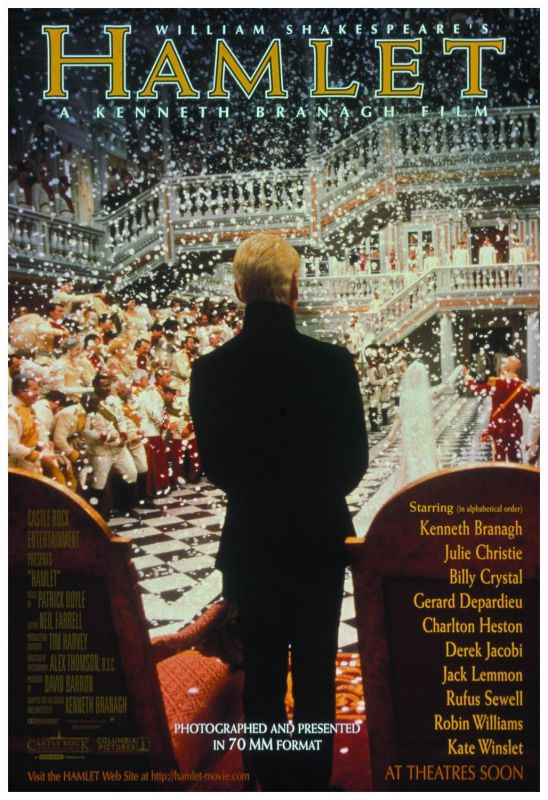 Affiche du film Hamlet (1996) de Kenneth Branagh Affiche du film Hamlet (1996) de Kenneth Branagh. Voir Hamlet en streaming / torrent sur meilleurs-films.fr
