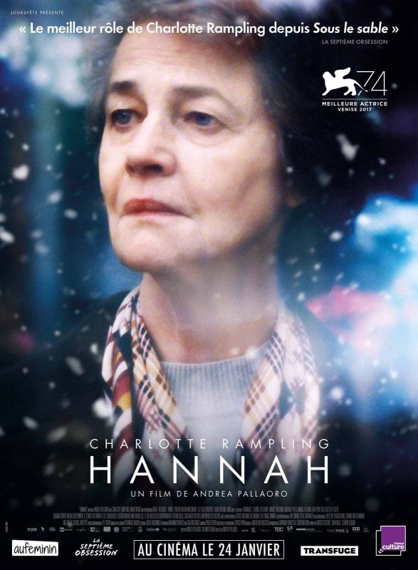 Affiche du film Hannah (2016) de Andrea Pallaoro Affiche du film Hannah (2016) de Andrea Pallaoro. Voir Hannah en streaming / torrent sur meilleurs-films.fr