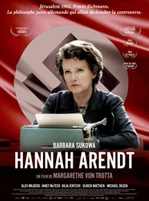 Affiche du film Hannah Arendt (2012) de Margarethe von Trotta. Voir Hannah Arendt en streaming / torrent sur meilleurs-films.fr
