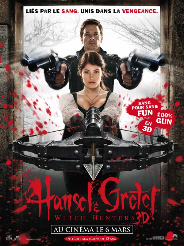 Affiche du film Hansel & Gretel : Witch Hunters (2013) de Tommy Wirkola Affiche du film Hansel & Gretel : Witch Hunters (2013) de Tommy Wirkola. Voir Hansel & Gretel : Witch Hunters en streaming / torrent sur meilleurs-films.fr