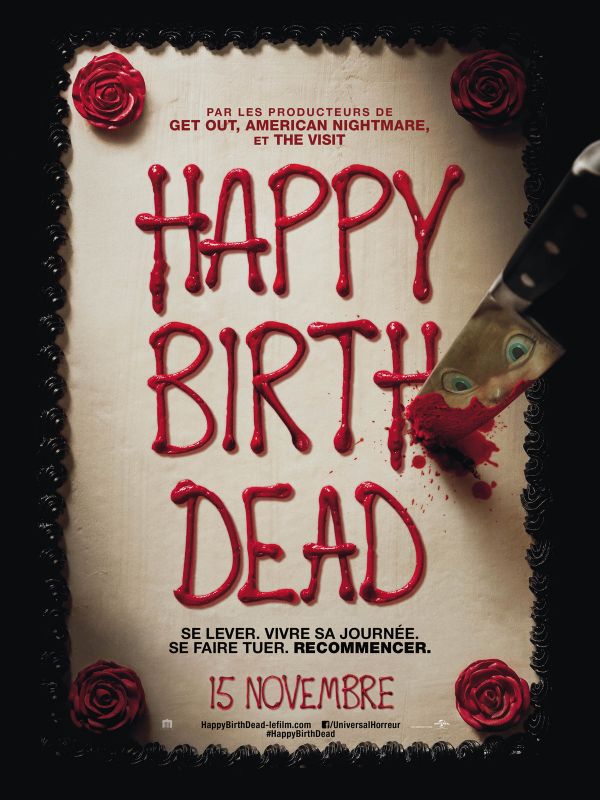 Affiche du film Happy Birthdead (2017) de Christopher Landon Affiche du film Happy Birthdead (2017) de Christopher Landon. Voir Happy Birthdead en streaming / torrent sur meilleurs-films.fr