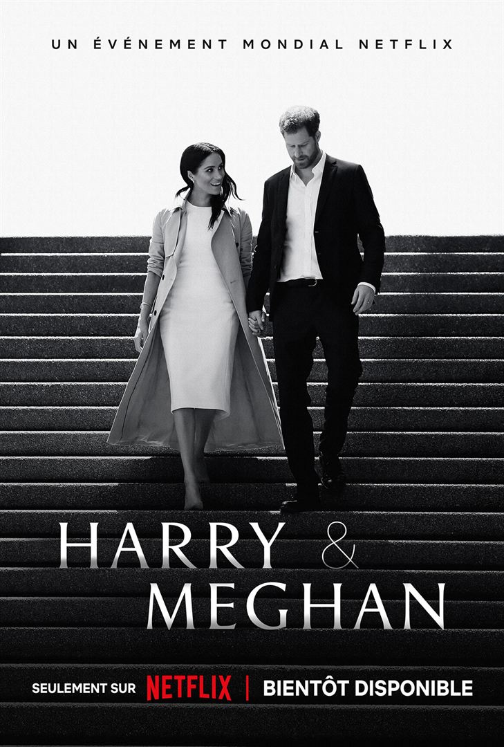 Affiche de la série Harry & Meghan (2022) de . Voir Harry & Meghan en streaming / torrent sur meilleurs-films.fr