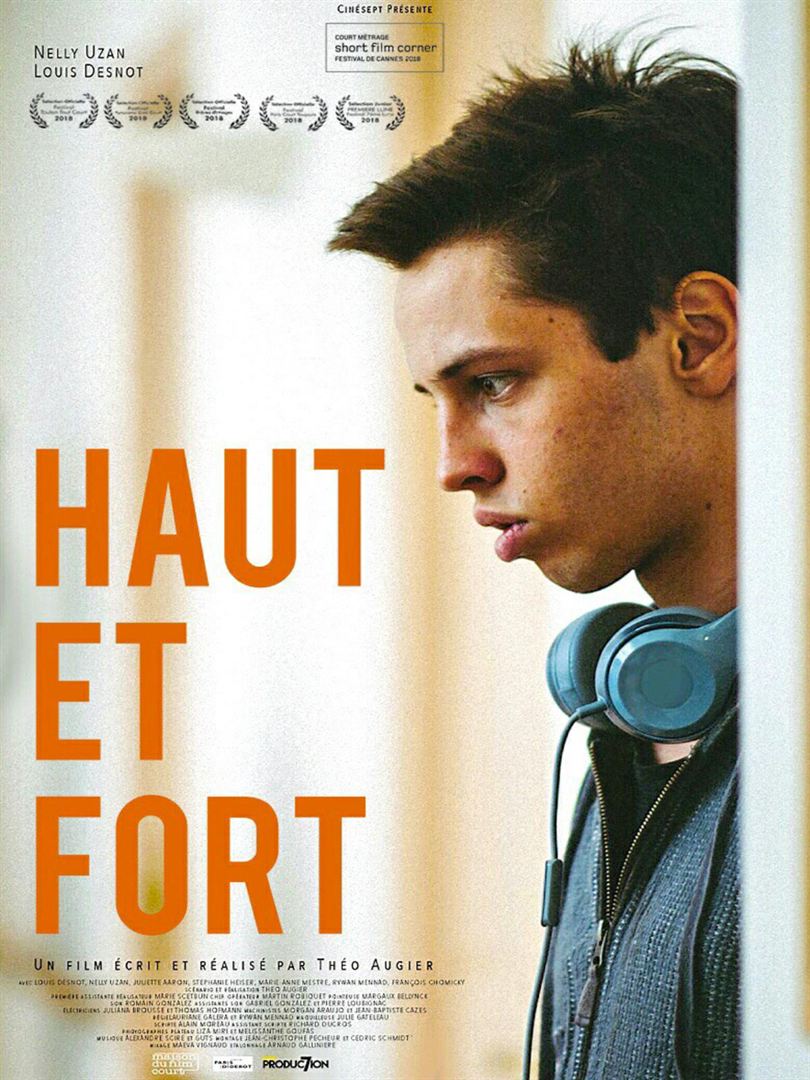 Affiche du court métrage Haut et Fort (2017) de Théo Augier Bonaventure. Voir Haut et Fort en streaming / torrent sur meilleurs-films.fr