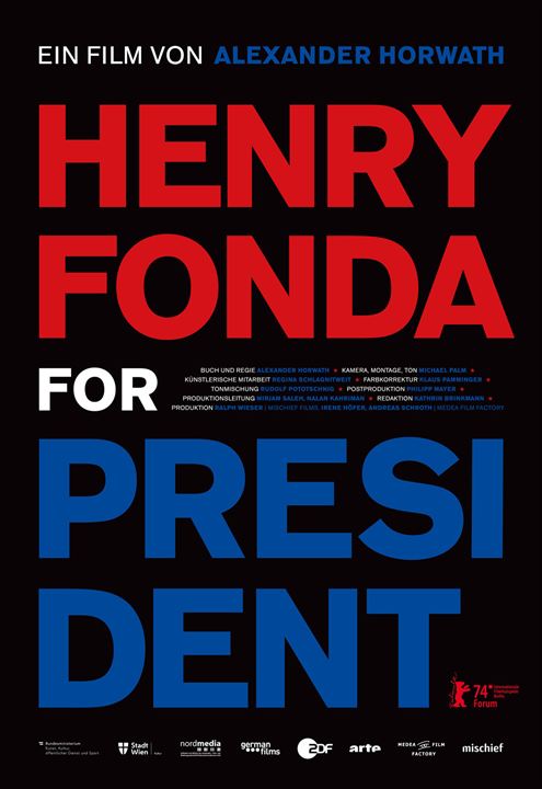 Affiche du film Henry Fonda for President (2024) de Alexander Horwath Affiche du film Henry Fonda for President (2024) de Alexander Horwath. Voir Henry Fonda for President en streaming / torrent sur meilleurs-films.fr