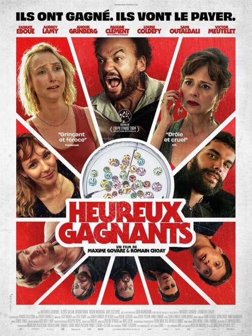 Affiche du film Heureux gagnants (2024) de Maxime Govare Affiche du film Heureux gagnants (2024) de Maxime Govare. Voir Heureux gagnants en streaming / torrent sur meilleurs-films.fr