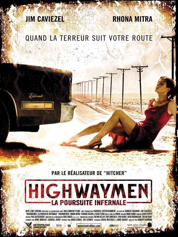 Affiche du film Highwaymen : la poursuite infernale (2004) de Robert Harmon Affiche du film Highwaymen : la poursuite infernale (2004) de Robert Harmon. Voir Highwaymen : la poursuite infernale en streaming / torrent sur meilleurs-films.fr