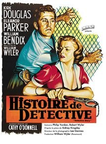 Affiche du film Histoire de Détective (1951) de William Wyler. Voir Histoire de Détective en streaming / torrent sur meilleurs-films.fr