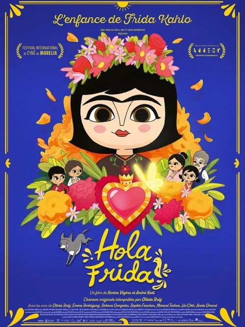 Affiche du film Hola Frida (2025) de André Kadi. Voir Hola Frida en streaming / torrent sur meilleurs-films.fr