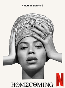 Affiche du film Homecoming (2019) de Beyoncé Knowles-Carter. Voir Homecoming en streaming / torrent sur meilleurs-films.fr