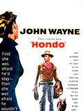 Affiche du film Hondo, l’homme du désert (1953) de John Farrow. Voir Hondo, l’homme du désert en streaming / torrent sur meilleurs-films.fr