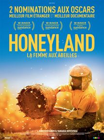 Affiche du film Honeyland (2020) de Ljubomir Stefanov. Voir Honeyland en streaming / torrent sur meilleurs-films.fr