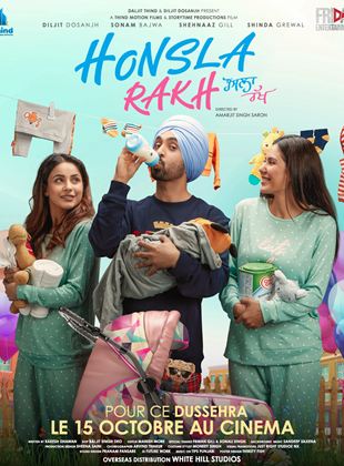 Affiche du film Honsla Rakh (2021) de Amarjit Singh. Voir Honsla Rakh en streaming / torrent sur meilleurs-films.fr