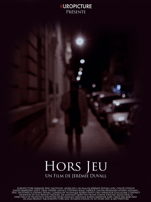 Affiche du court métrage Hors jeu (2011) de Jérémie Duvall Affiche du court métrage Hors jeu (2011) de Jérémie Duvall. Voir Hors jeu en streaming / torrent sur meilleurs-films.fr