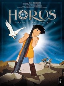 Affiche du film Horus, prince du soleil (1968) de Hayao Miyazaki. Voir Horus, prince du soleil en streaming / torrent sur meilleurs-films.fr