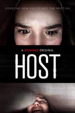 Affiche du court métrage Host (2021) de Gemma Hurley & Rob Savage.