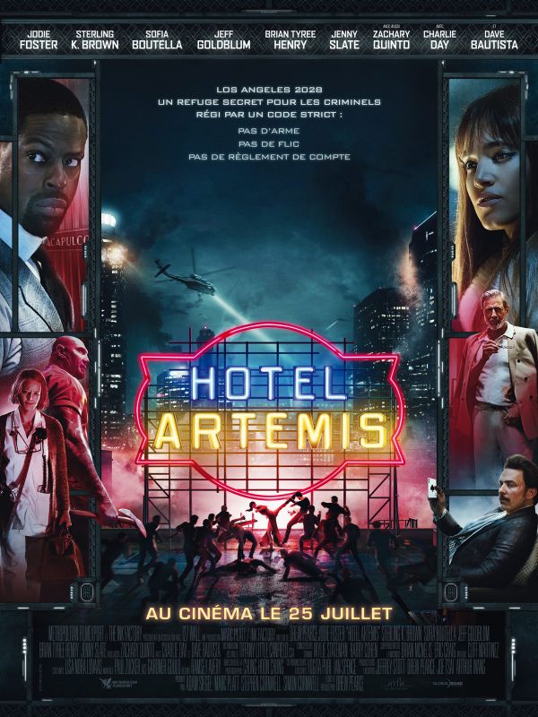 Affiche du film Hotel Artemis (2018) de Drew Pearce Affiche du film Hotel Artemis (2018) de Drew Pearce. Voir Hotel Artemis en streaming / torrent sur meilleurs-films.fr