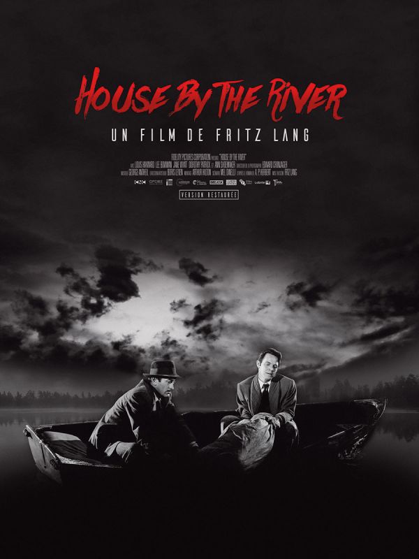 Affiche du film House by the River (1950) de Fritz Lang. Voir House by the River en streaming / torrent sur meilleurs-films.fr