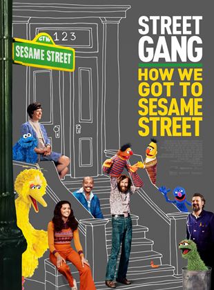 Affiche du film Street Gang: How We Got to Sesame Street (2021) de Marilyn Agrelo. Voir Street Gang: How We Got to Sesame Street en streaming / torrent sur meilleurs-films.fr
