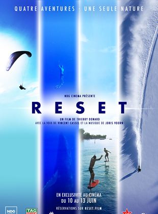 Affiche du film RESET (2021) de Thierry Donard. Voir RESET en streaming / torrent sur meilleurs-films.fr