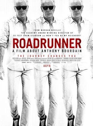 Affiche du film Roadrunner: A Film About Anthony Bourdain (2020) de Morgan Neville. Voir Roadrunner: A Film About Anthony Bourdain en streaming / torrent sur meilleurs-films.fr