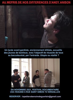 Affiche du film Au mépris de nos différences (2021) de Andy Anison Affiche du film Au mépris de nos différences (2021) de Andy Anison. Voir Au mépris de nos différences en streaming / torrent sur meilleurs-films.fr