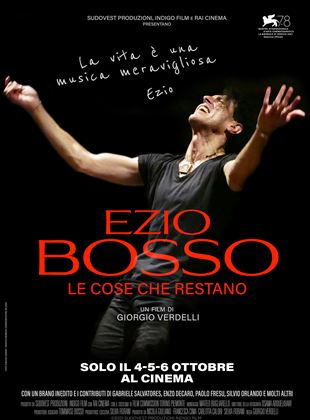 Affiche du film Ezio Bosso. Le cose che restano (2021) de Giorgio Verdelli. Voir Ezio Bosso. Le cose che restano en streaming / torrent sur meilleurs-films.fr