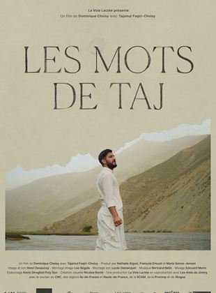 Affiche du film Les Mots de Taj (2021) de Dominique Choisy. Voir Les Mots de Taj en streaming / torrent sur meilleurs-films.fr