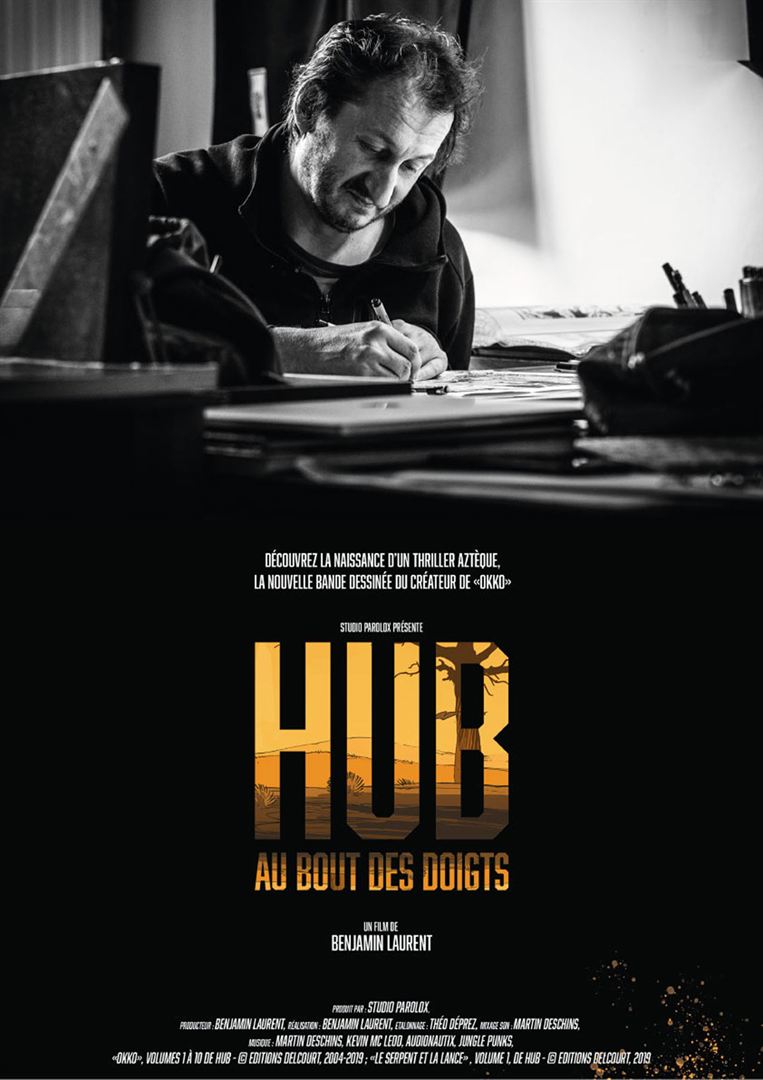Affiche du court métrage Hub au bout des doigts (2019) de Benjamin Laurent (II). Voir Hub au bout des doigts en streaming / torrent sur meilleurs-films.fr