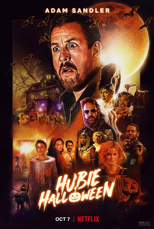 Affiche du film Hubie Halloween (2020) de Steven Brill. Voir Hubie Halloween en streaming / torrent sur meilleurs-films.fr