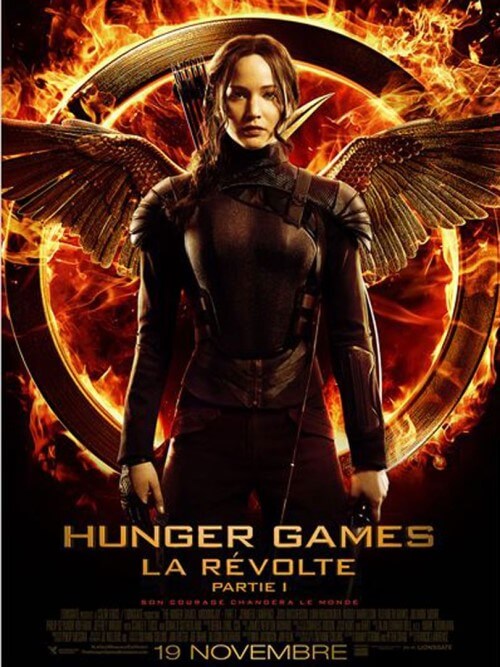 Affiche du film Hunger Games – La Révolte : Partie 1 (2014) de Francis Lawrence Affiche du film Hunger Games – La Révolte : Partie 1 (2014) de Francis Lawrence. Voir Hunger Games – La Révolte : Partie 1 en streaming / torrent sur meilleurs-films.fr