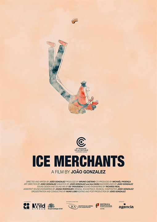 Affiche du court métrage Ice Merchants (2025) de João Gonzalez. Voir Ice Merchants en streaming / torrent sur meilleurs-films.fr