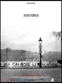 Affiche du film Ici on noie les Algériens (2010) de Yasmina Adi. Voir Ici on noie les Algériens en streaming / torrent sur meilleurs-films.fr