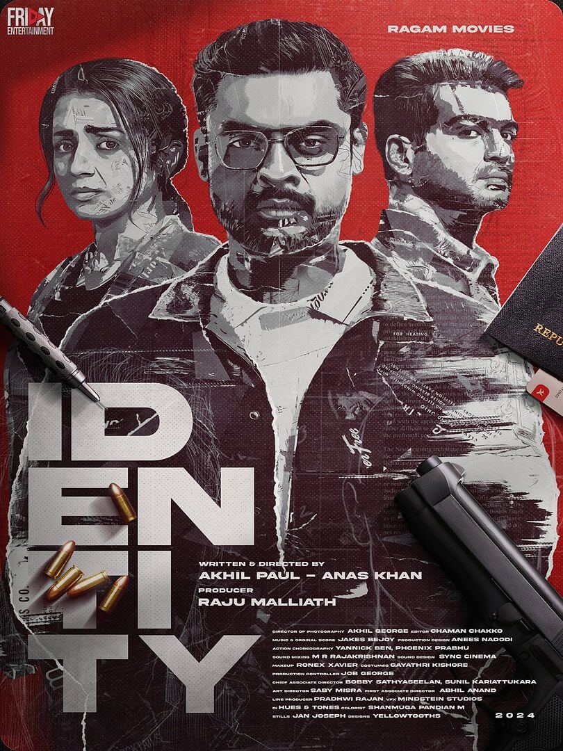 Affiche du film Identity (2025) de Anas Khan. Voir Identity en streaming / torrent sur meilleurs-films.fr