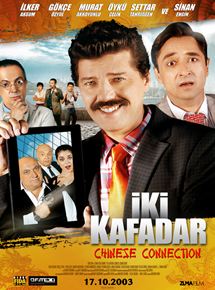 Affiche du film Iki Kafadar : Chinese Connection (2013) de Gökhan Erkut. Voir Iki Kafadar : Chinese Connection en streaming / torrent sur meilleurs-films.fr