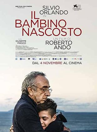 Affiche du film Il bambino nascosto (2022) de Roberto Andò. Voir Il bambino nascosto en streaming / torrent sur meilleurs-films.fr