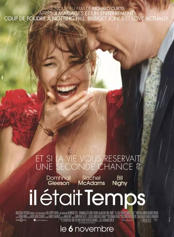 Affiche du film Il était temps (2013) de Richard Curtis.