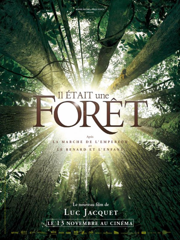 Affiche du film Il était une forêt (2012) de Luc Jacquet. Voir Il était une forêt en streaming / torrent sur meilleurs-films.fr