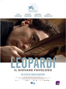 Affiche du film Il Giovane Favoloso (2014) de Mario Martone. Voir Il Giovane Favoloso en streaming / torrent sur meilleurs-films.fr
