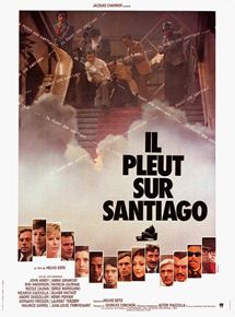 Affiche du film Il pleut sur Santiago (1975) de Helvio Soto. Voir Il pleut sur Santiago en streaming / torrent sur meilleurs-films.fr