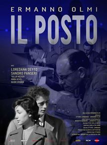 Affiche du film Il posto (L’emploi) (1961) de Ermanno Olmi. Voir Il posto (L’emploi) en streaming / torrent sur meilleurs-films.fr