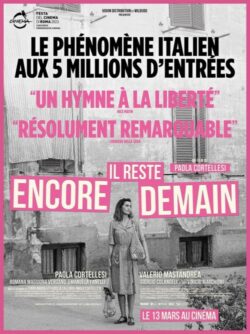 Affiche du film Il reste encore demain (2024) de Paola Cortellesi.